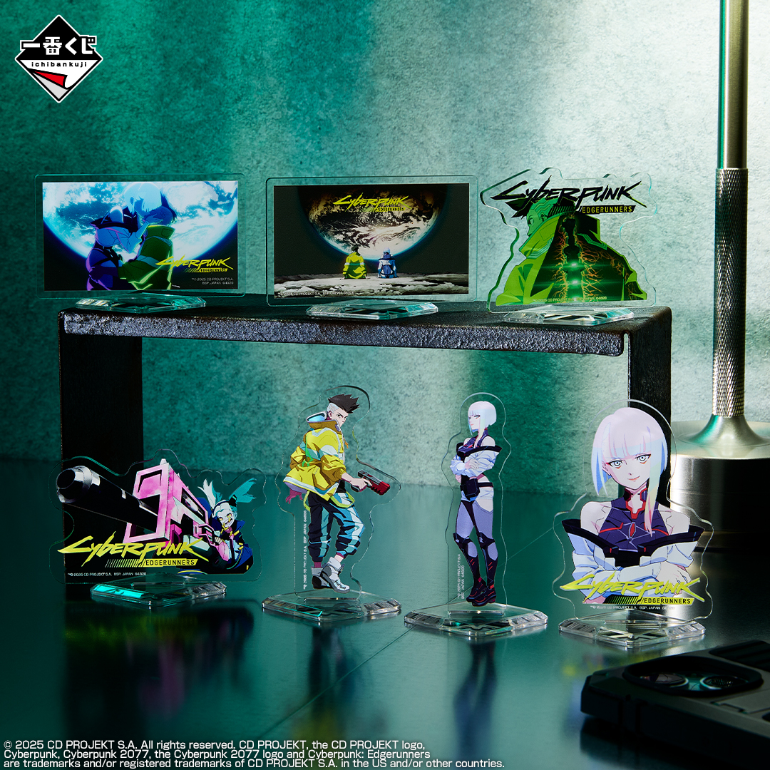 [Pre-order] BANDAI Ichiban Kuji CYBERPUNK: EDGERUNNERS - Prize D - Random Acrylic Stand