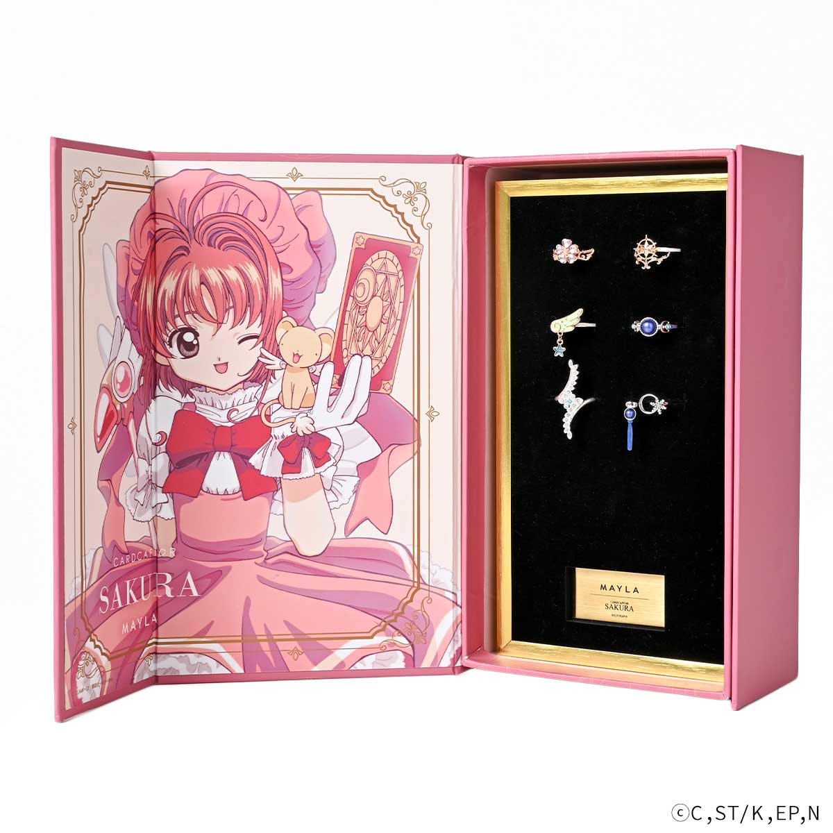 [Pre-order] "Cardcaptor Sakura" x MAYLA Iconic Story Ring - Sakura and Moon