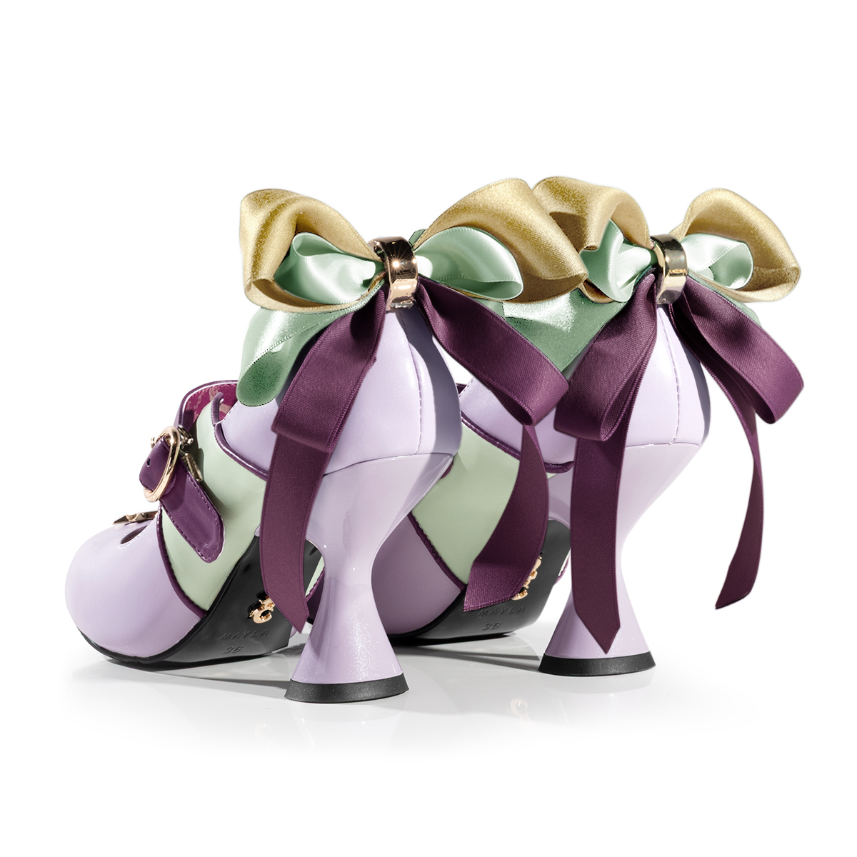 [Pre-order] "JOJO'S BIZARRE ADVENTURE Diamond is Unbreakable" x MAYLA Iconic Shoe Object Pumps (On Version) - Yoshikage Kira