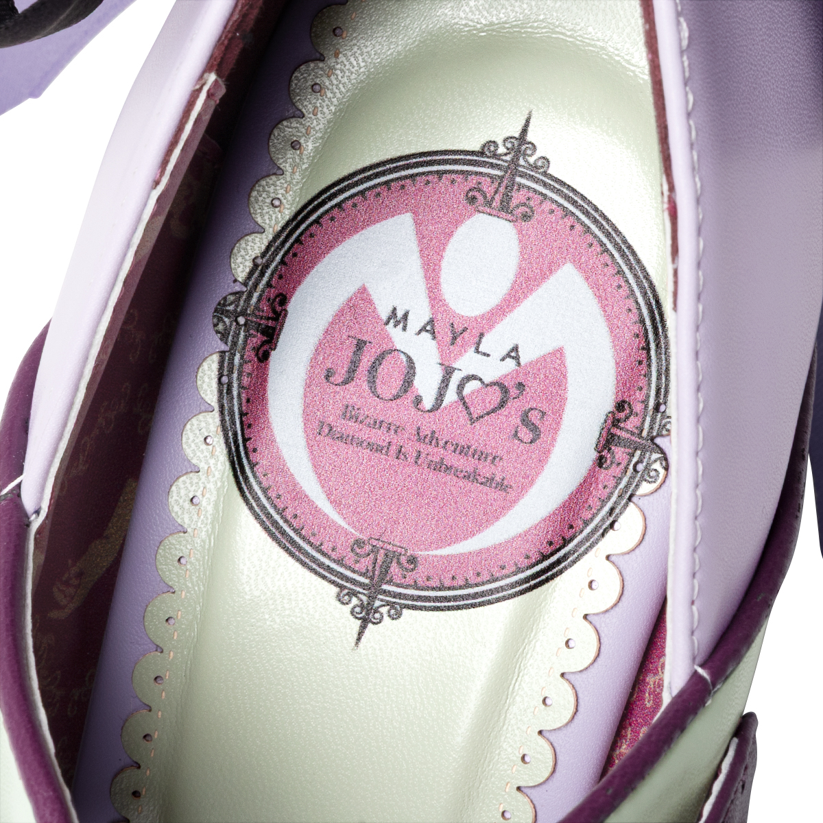 [Pre-order] "JOJO'S BIZARRE ADVENTURE Diamond is Unbreakable" x MAYLA Iconic Shoe Object Pumps (Off Version) - Yoshikage Kira