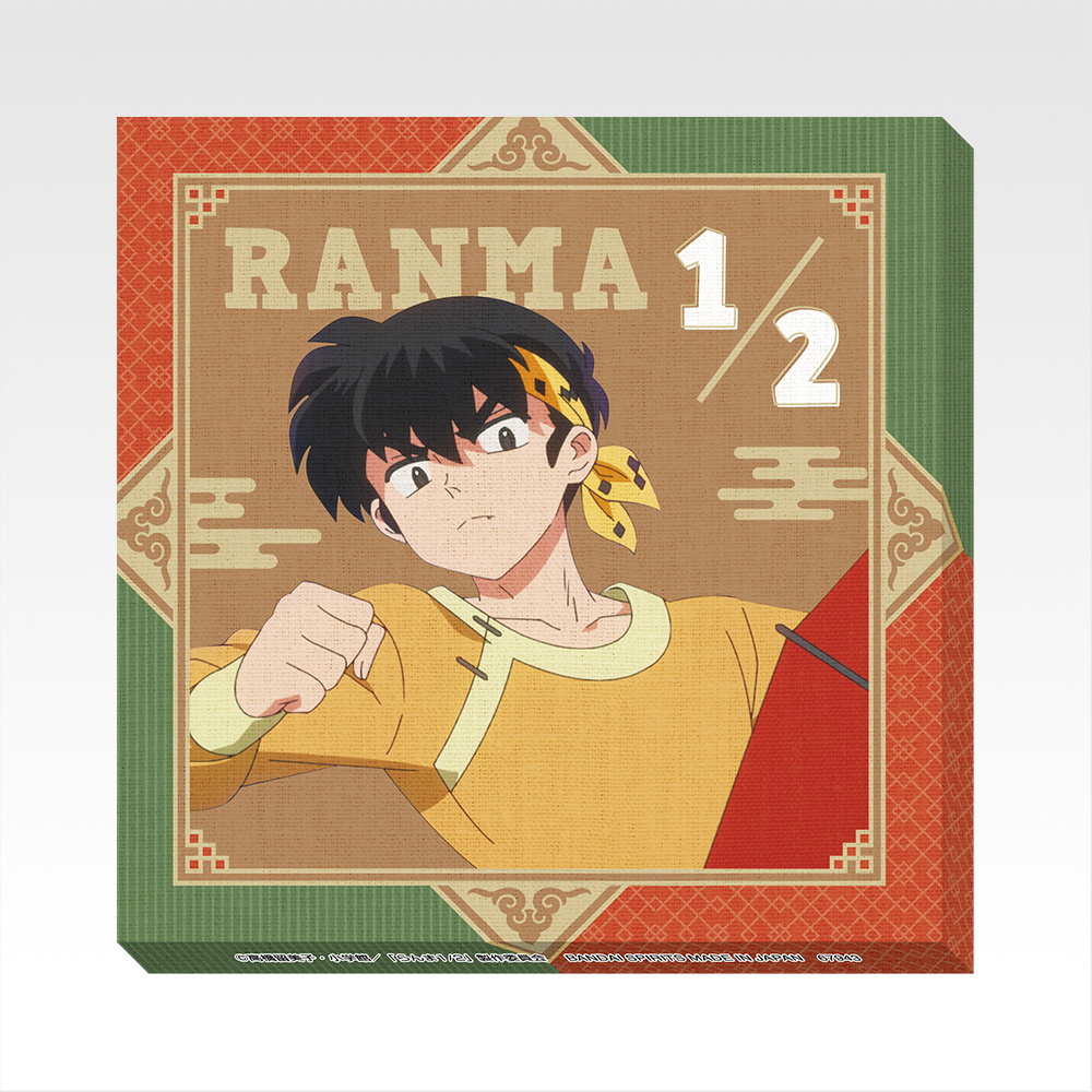 [In stock] BANDAI Ichiban Kuji TV Anime "Ranma 1/2" 2nd Edition - Prize G - Canvas Board - Ryoga