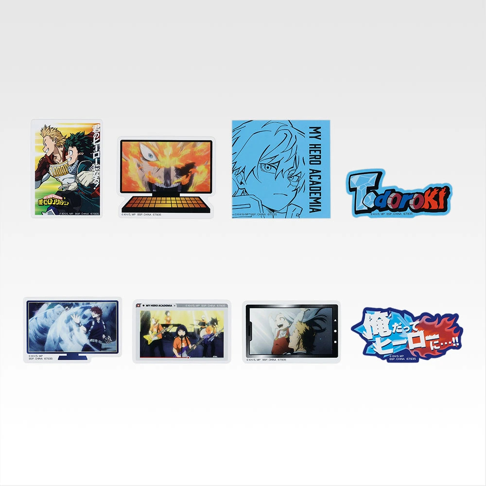 [In stock] BANDAI Ichiban Kuji My Hero Academia -Further Beyond- Sticker Set (Random)