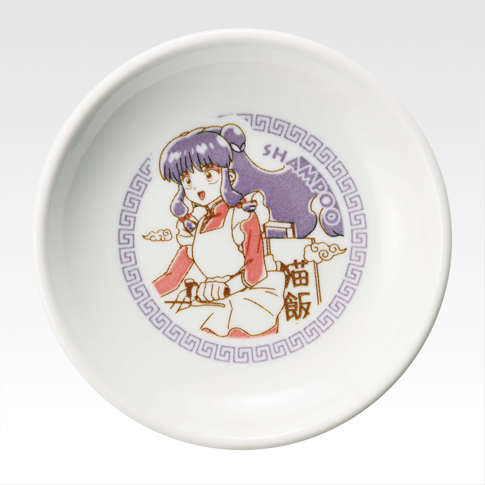 [In stock] BANDAI Ichiban Kuji TV Anime "Ranma 1/2" 2nd Edition - Prize F - Small Plate - Shampoo