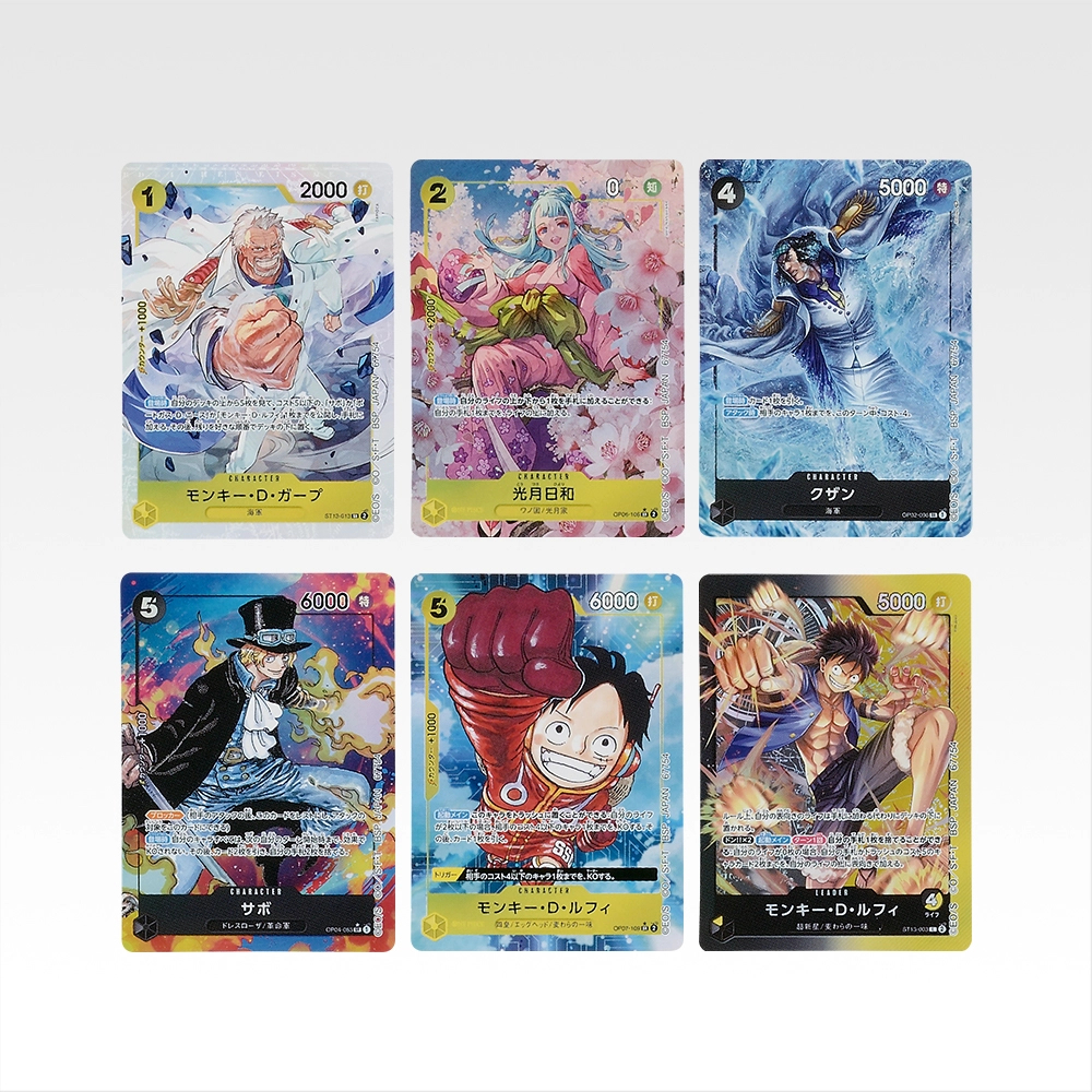 [In stock] BANDAI Ichiban Kuji ONE PIECE CARD GAME - Prize I Card design sticker set
