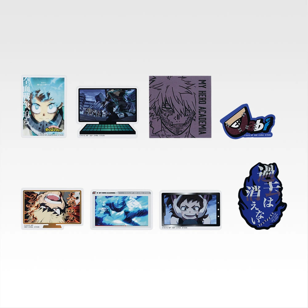 [In stock] BANDAI Ichiban Kuji My Hero Academia -Further Beyond- Sticker Set (Random)