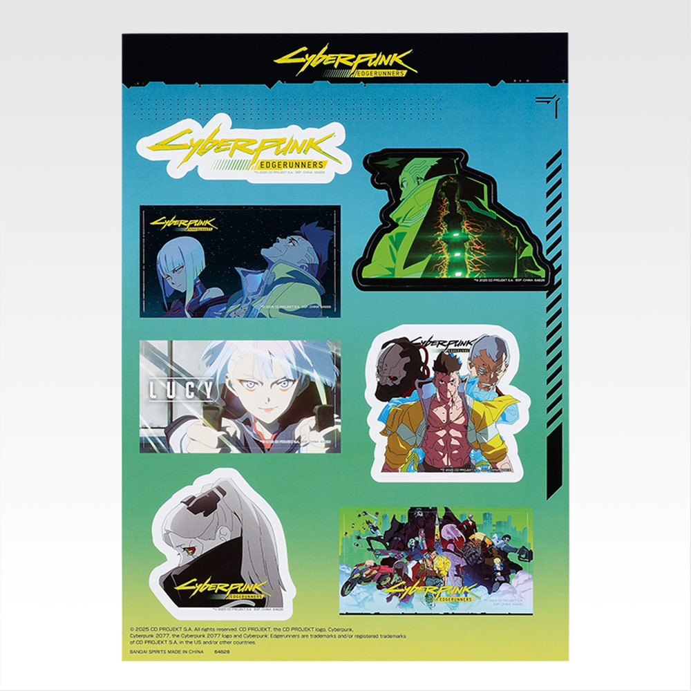 [Pre-order] BANDAI Ichiban Kuji CYBERPUNK: EDGERUNNERS - Prize G - Sticker C