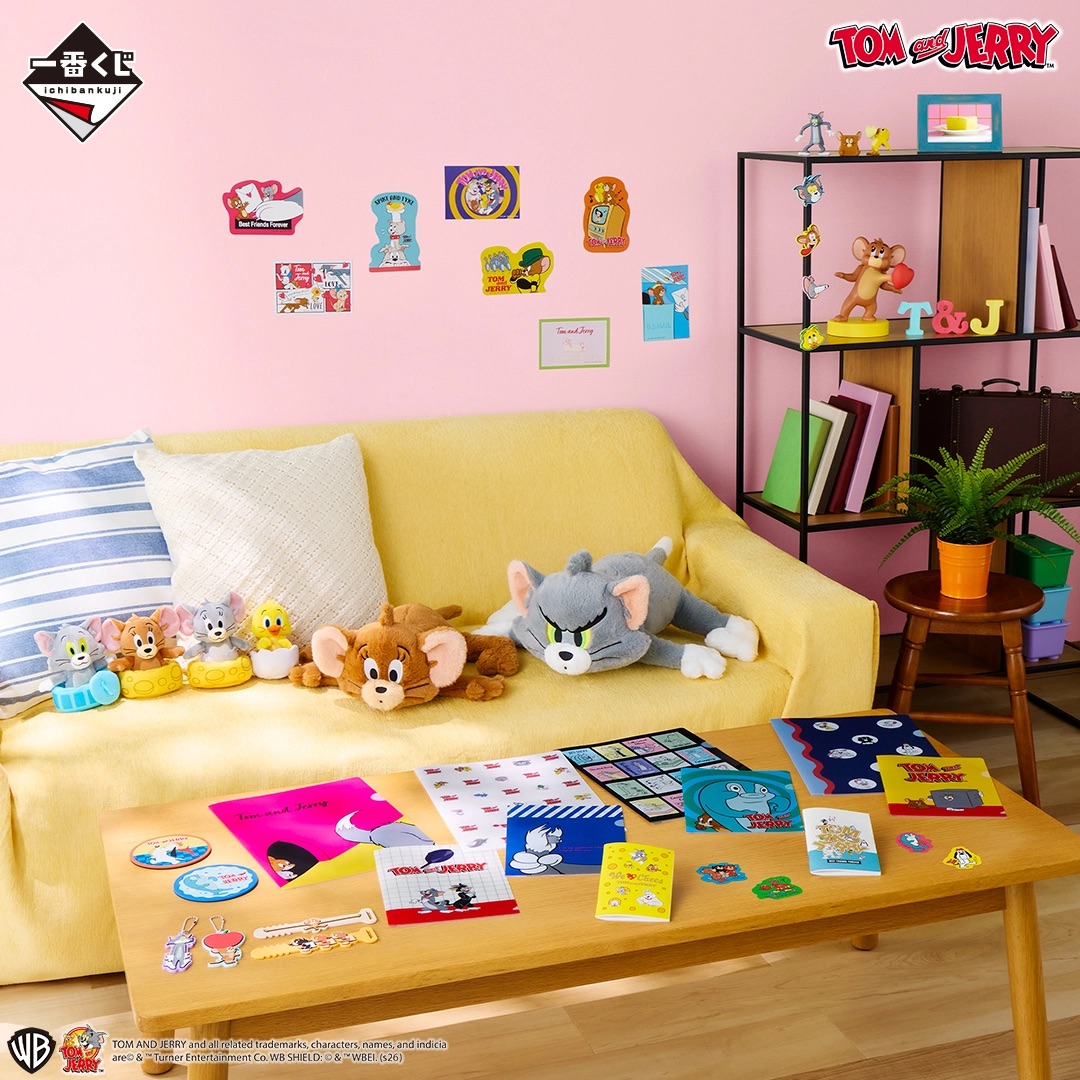 [Pre-order] BANDAI Ichiban Kuji Tom and Jerry Colorful Funny Time!