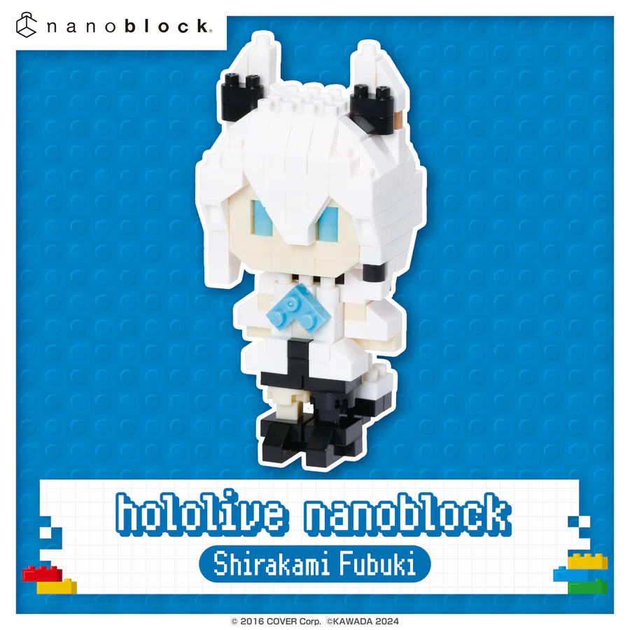 [Pre-order] hololive nanoblock Shirakami Fubuki
