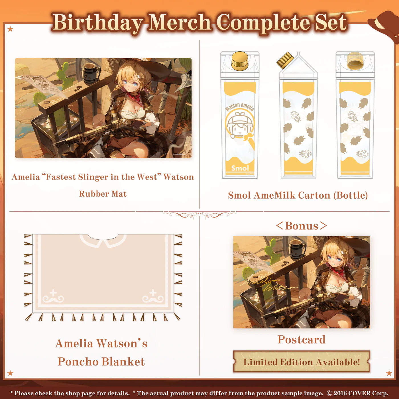 [Pre-order] Watson Amelia Birthday Celebration 2024