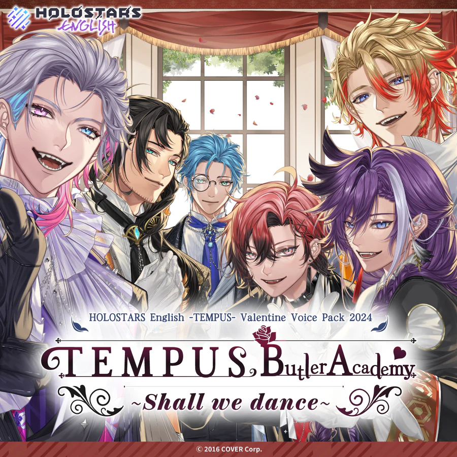 [In stock] HOLOSTARS English -TEMPUS- 2024 Valentine Voice Pack TEMPUS Butler Academy: Shall We Dance?