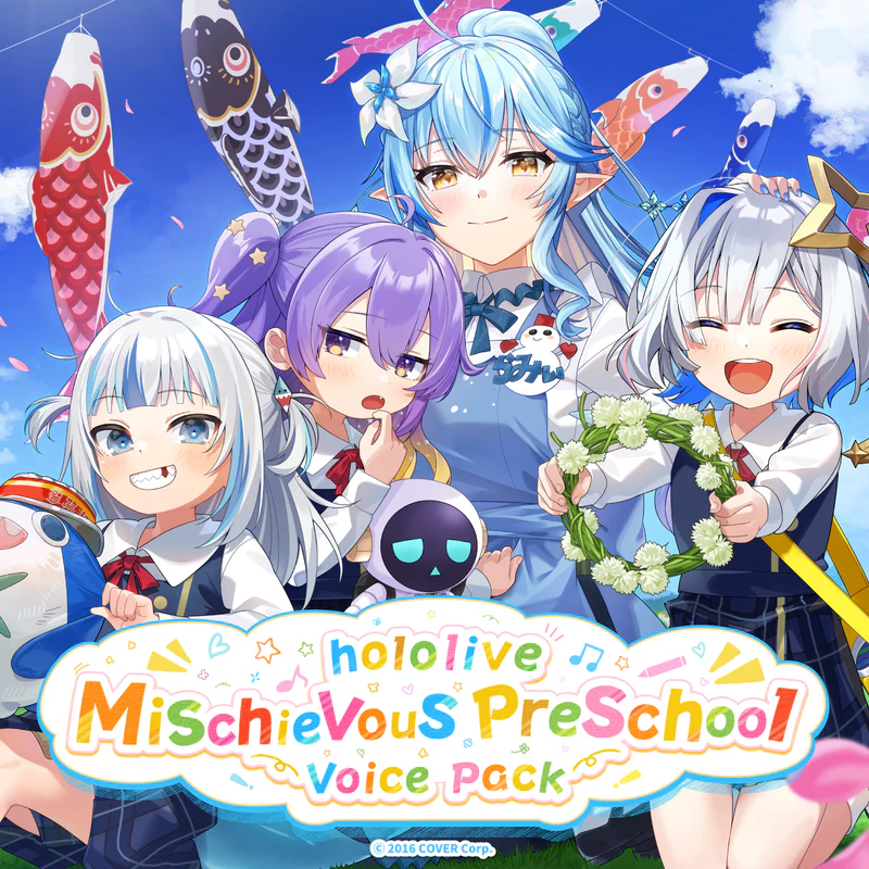 [In stock] hololive Mischievous Preschool Voice Pack - Set