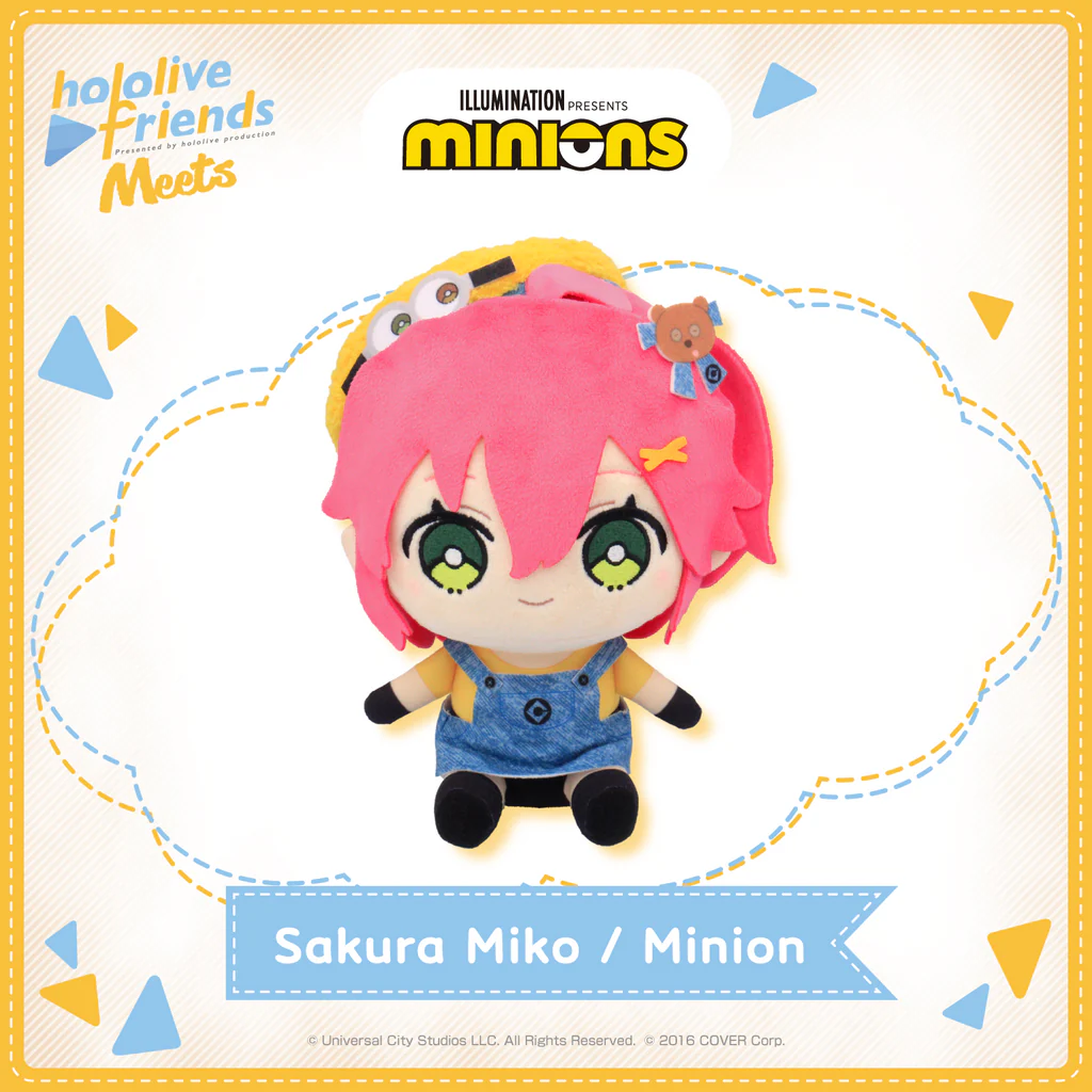 [Pre-order] hololive friends Meets Sakura Miko/ Minion