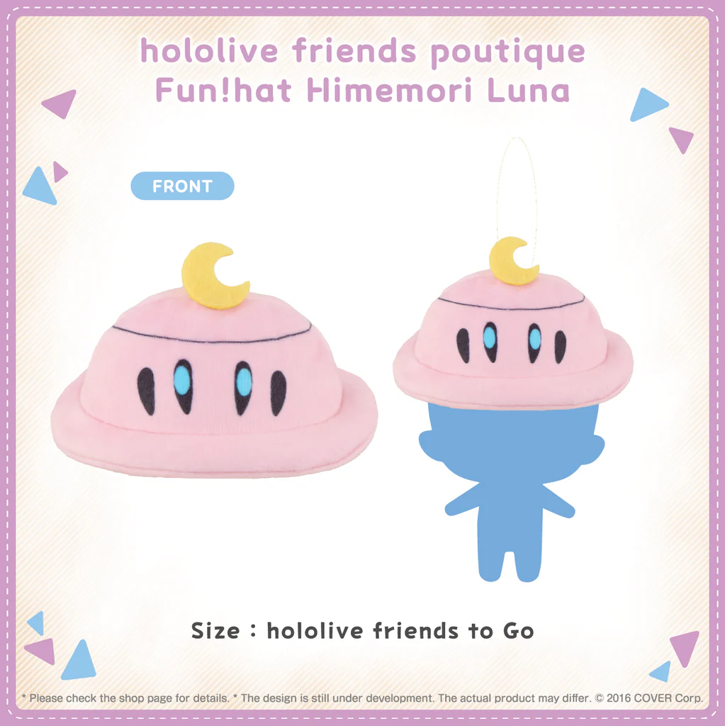 [Pre-order] hololive friends poutique Fun!hat Himemori Luna