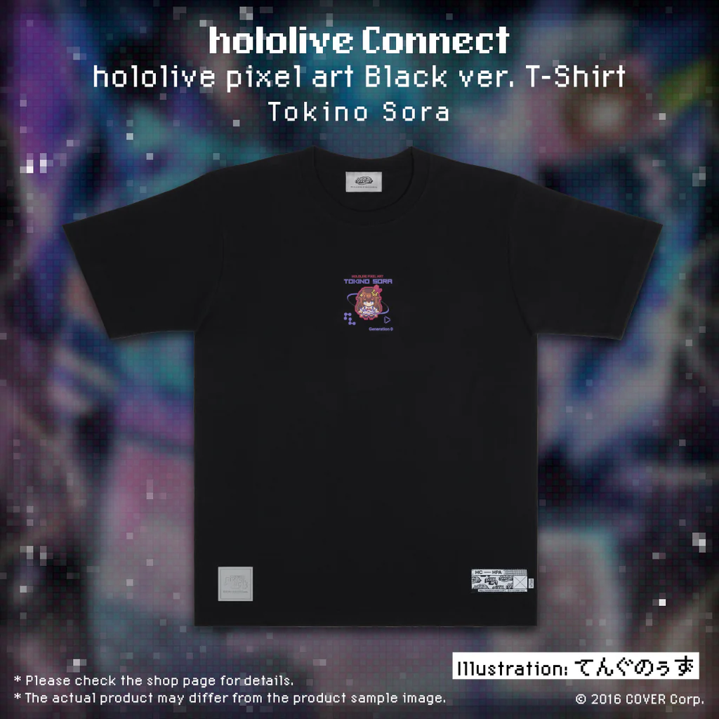 [Pre-order] hololive Connect hololive pixel art Generation 0 - T-shirt