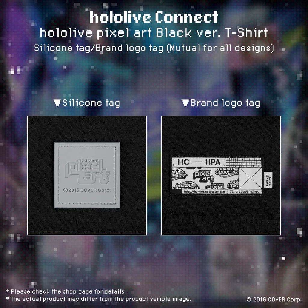 未開封　hololive Connectピクセルアート パーカー Mサイズ0期生 hololive Connectピクセルアート パーカー XLサイズ0期生 - メルカリ