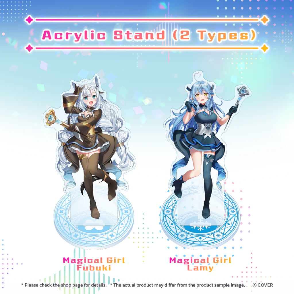 [Pre-order] Magical Girl holoWitches! Merch For New Members