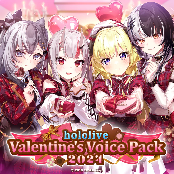 [Pre-order] hololive Valentine's Voice Pack 2024 - Set