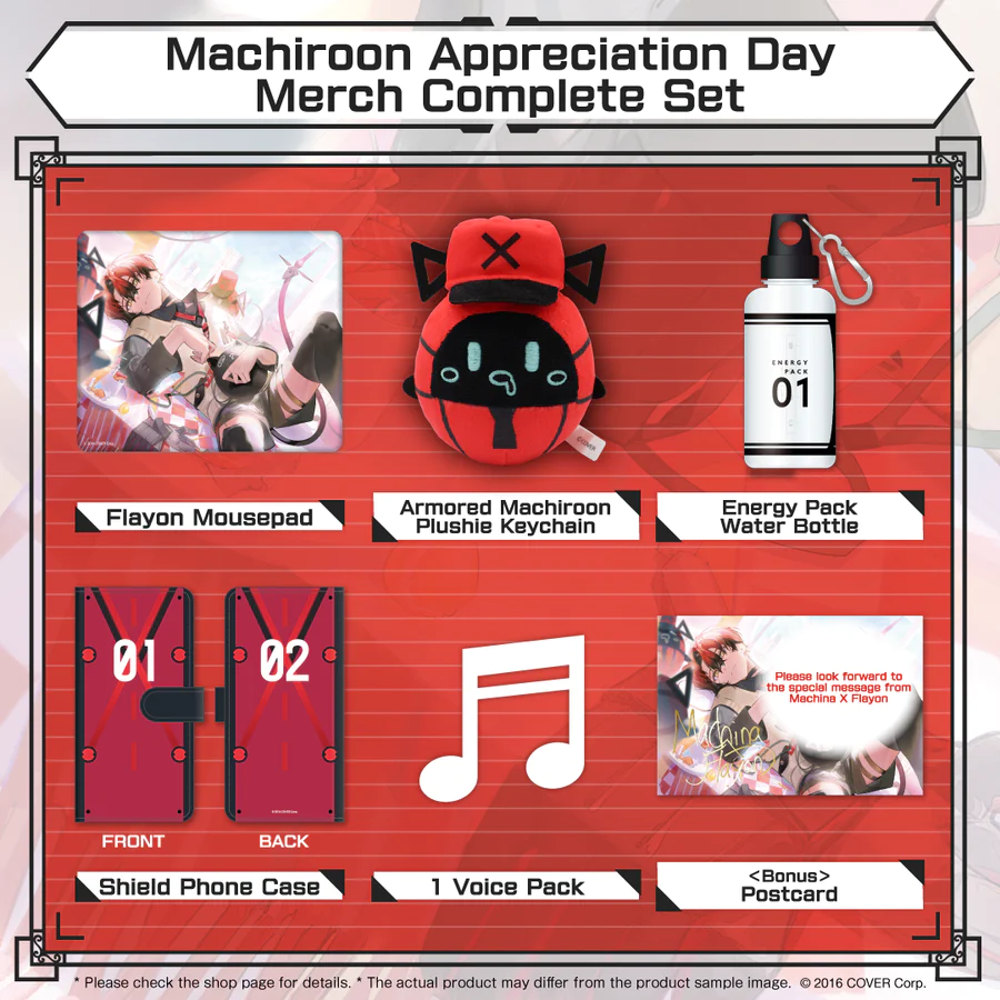 [Pre-order] Machina X Flayon Machiroon Appreciation Day Merchandise 2024