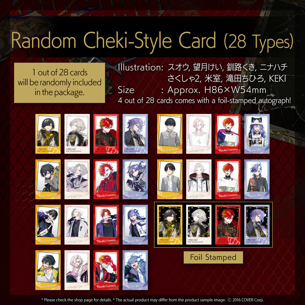 [Pre-order] UPROAR!! 2nd Anniversary Celebration - Acrylic Stand