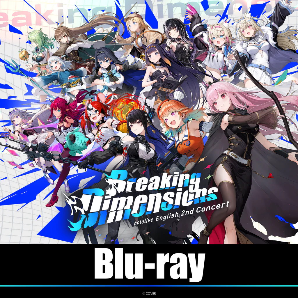 [Pre-order] hololive English 2nd Concert -Breaking Dimensions- Blu-ray