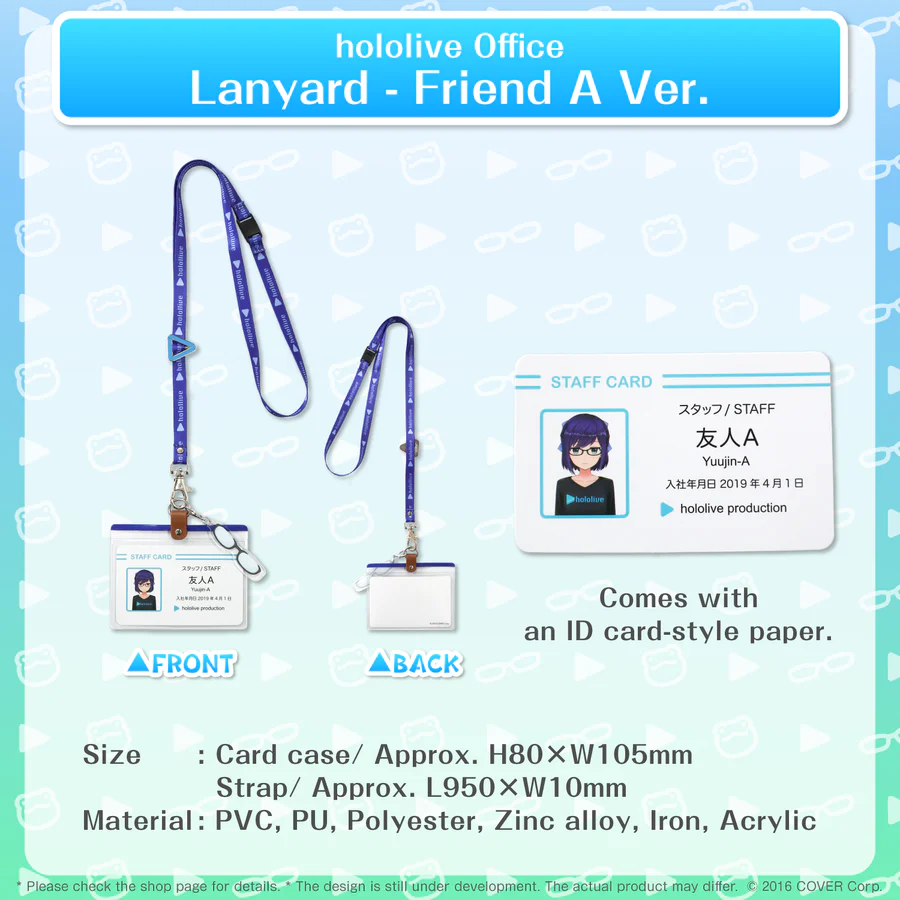 [Pre-order] [Resale]hololive Office Merchandise