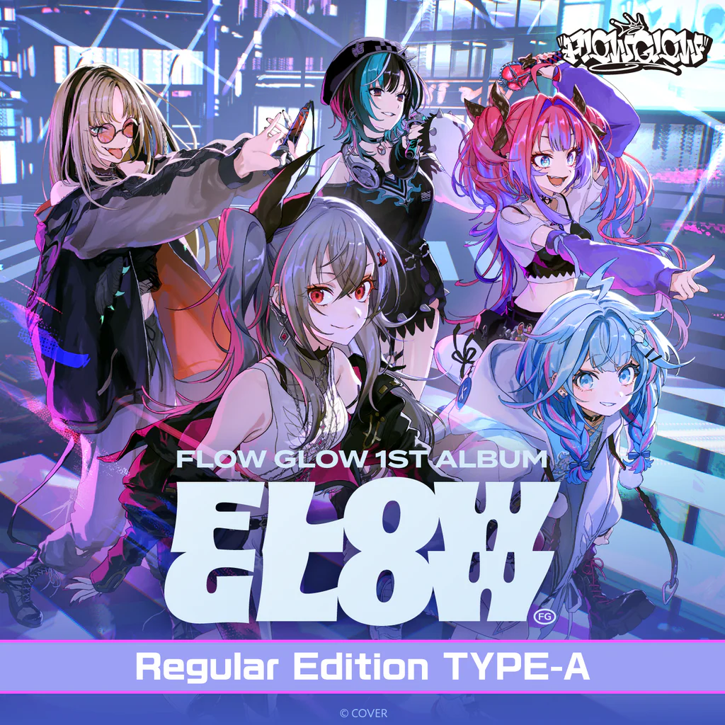 [Pre-order] FLOW GLOW 1st Album "FLOW GLOW" Regular Edition TYPE-A (Including hololive TCG PR Card in First Press Editions)