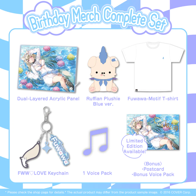 [Pre-order] Fuwawa Abyssgard Birthday Celebration 2024