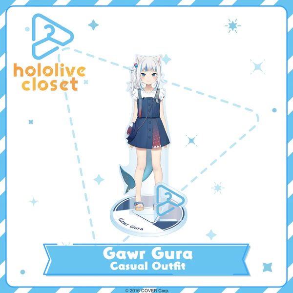 [Pre-order] hololive closet - Gawr Gura Casual Outfit