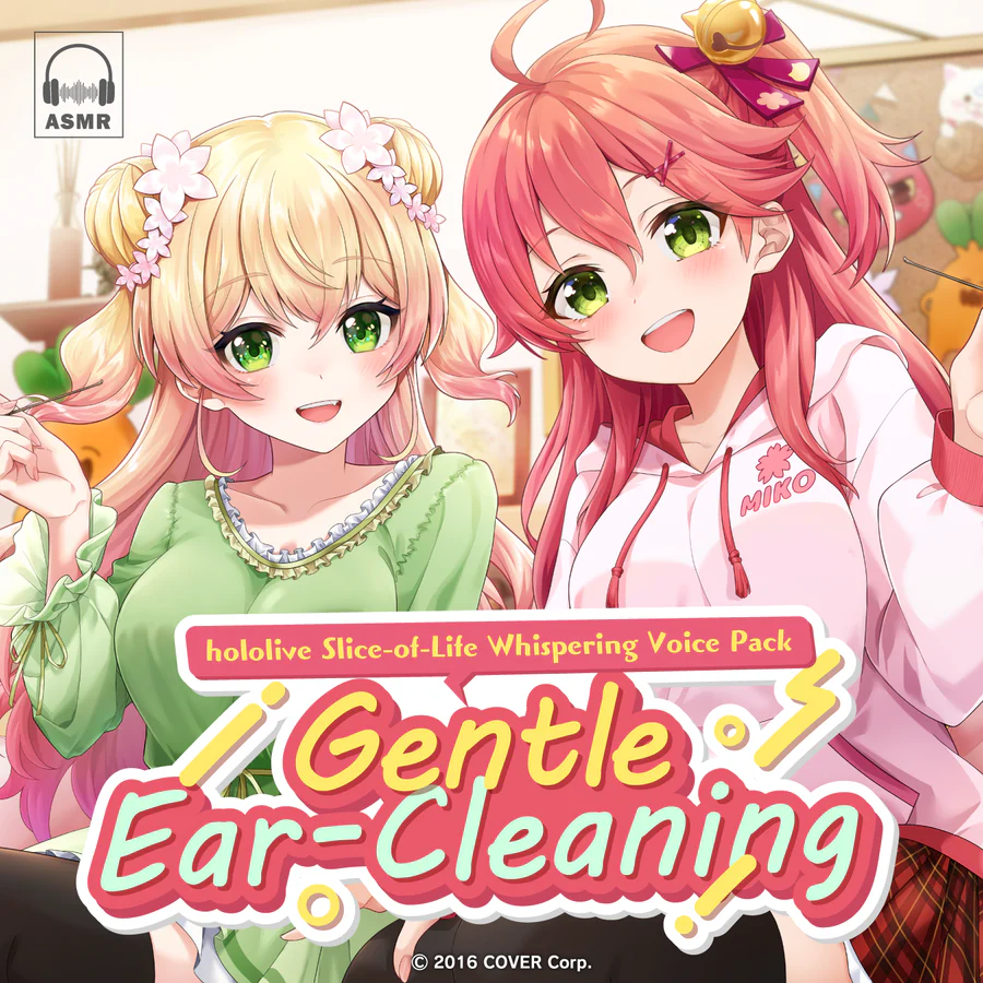 [In stock] hololive Slice-of-Life Whispering Voice Pack "Gentle Ear-Cleaning"