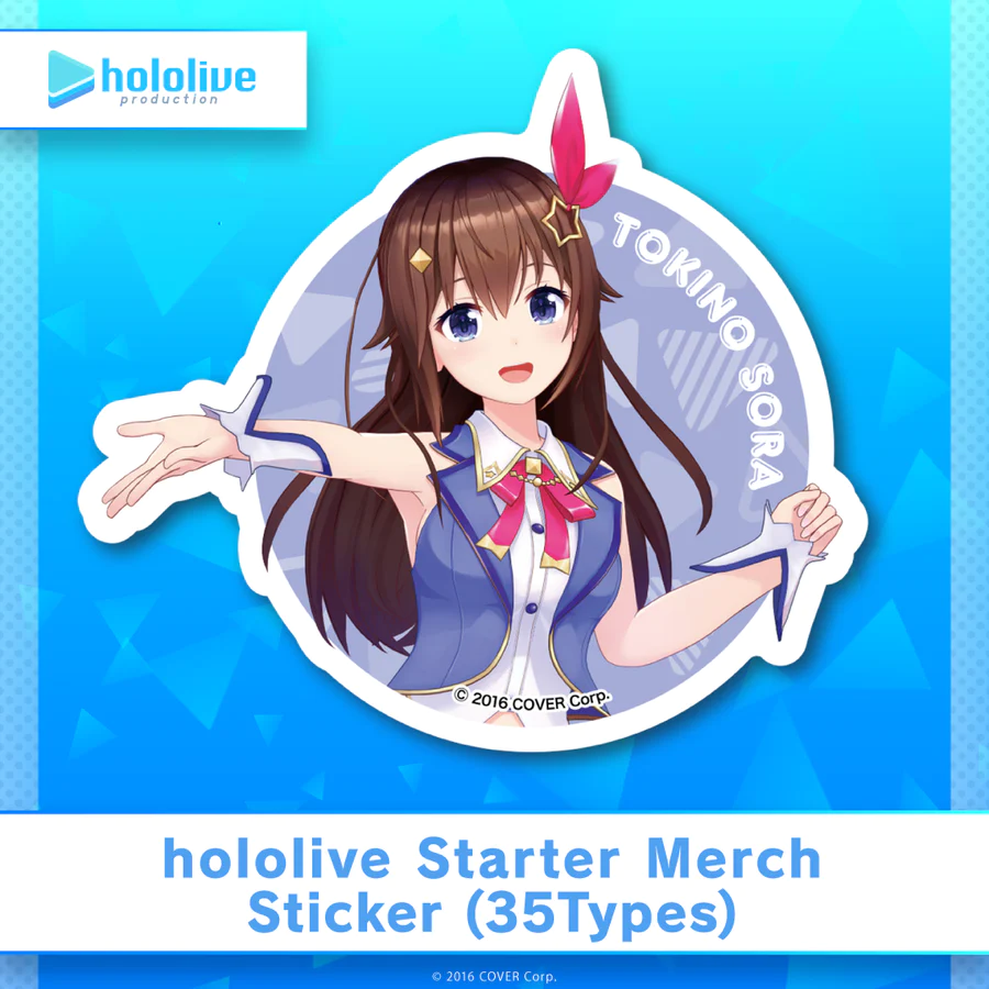 [Pre-order] hololive Starter Merch - Sticker - Gen 0-2