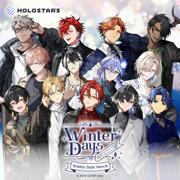 [Pre-order] HOLOSTARS Winter "Winter Days" Winter Date Merchandise - Button Badge