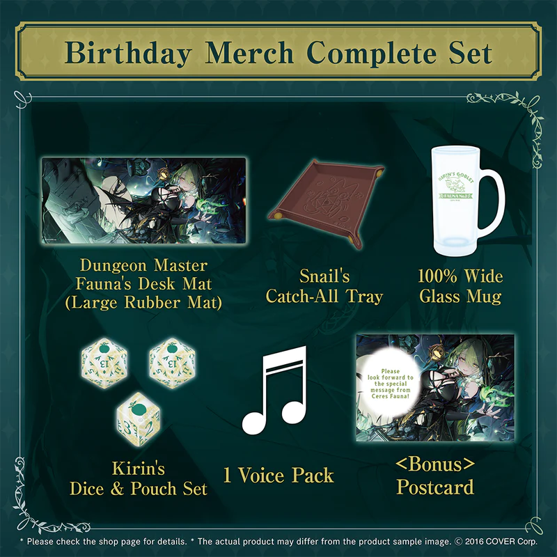 [Pre-order] Ceres Fauna Birthday Celebration 2024