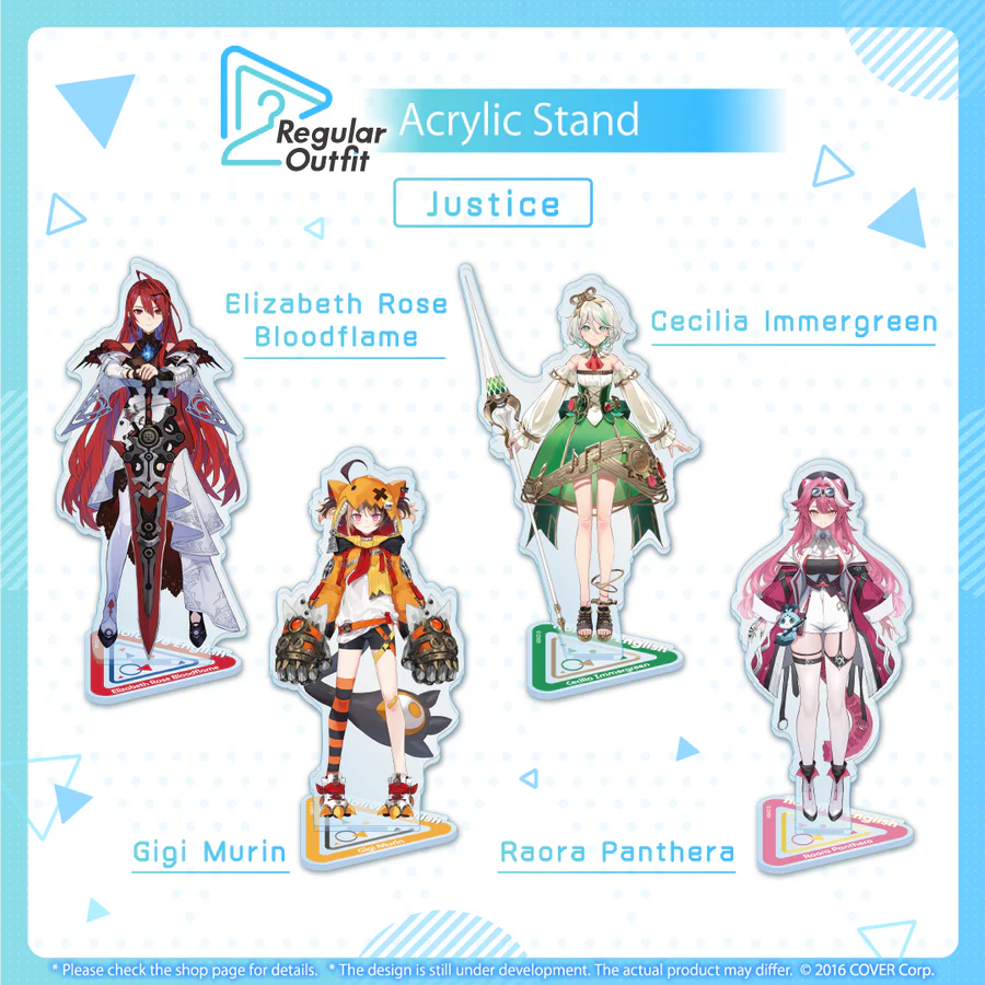 [Pre-order] Regular Outfit hololive English Acrylic Stand