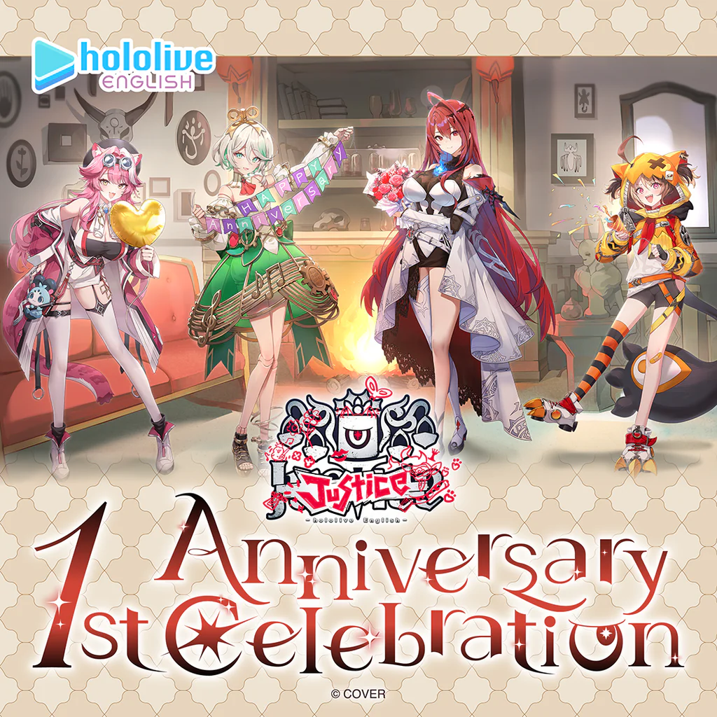 [Pre-order] hololive English -Justice- 1st Anniversary Celebration