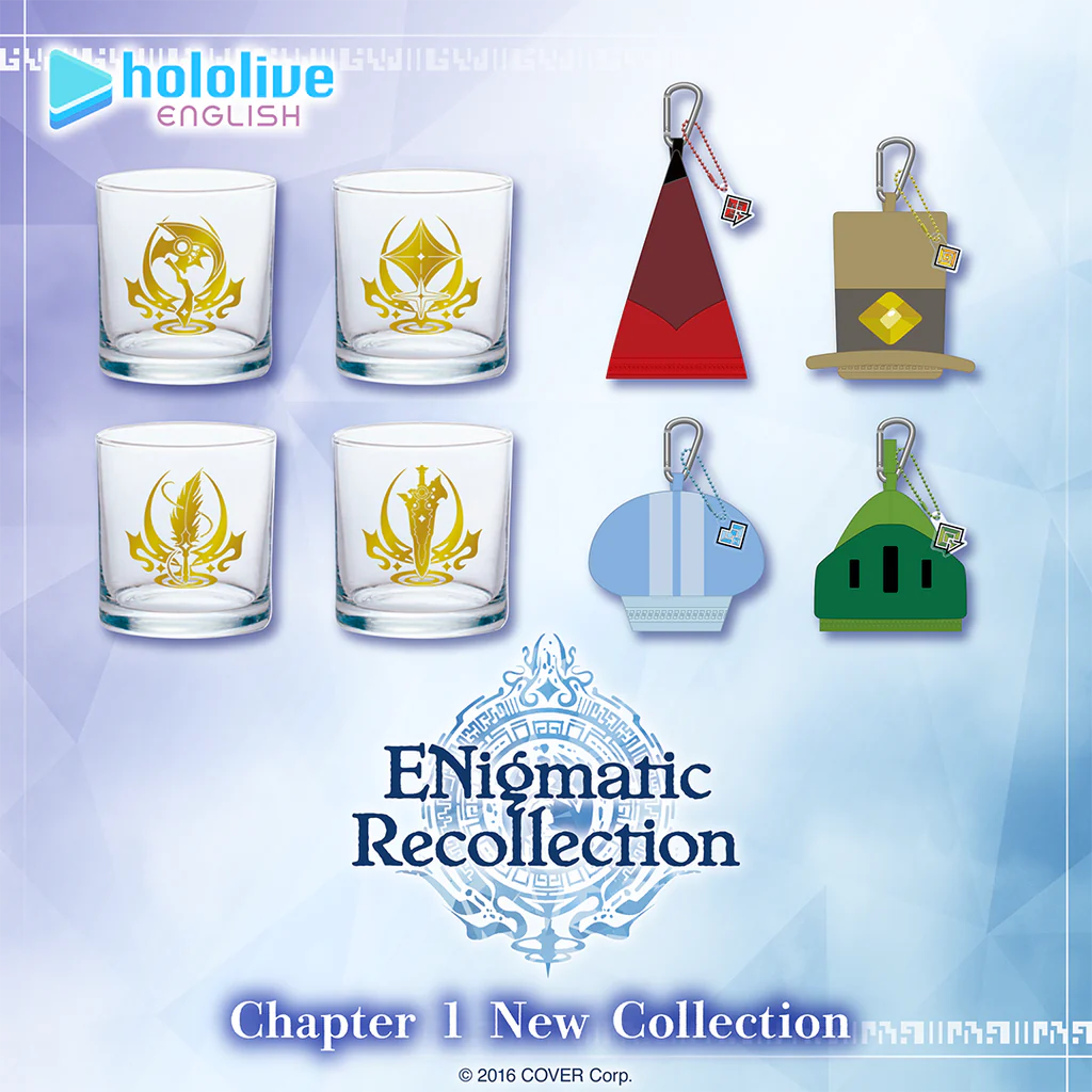 [Pre-order] hololive English "ENigmatic Recollection" Chapter 1 New Collection - Glass