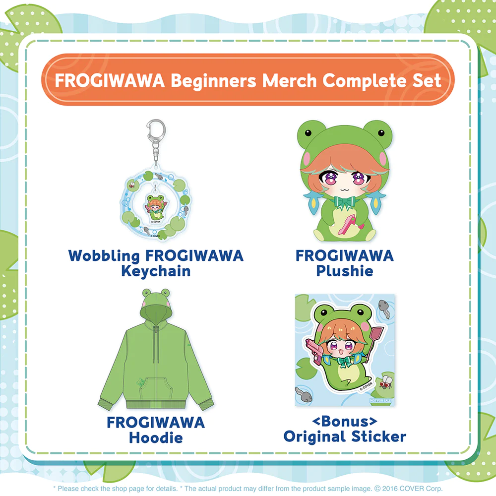 [Pre-order] Takanashi Kiara FROGIWAWA Beginners Merchandise