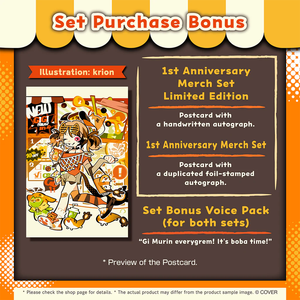 [Pre-order] Gigi Murin 1st Anniversary Celebration
