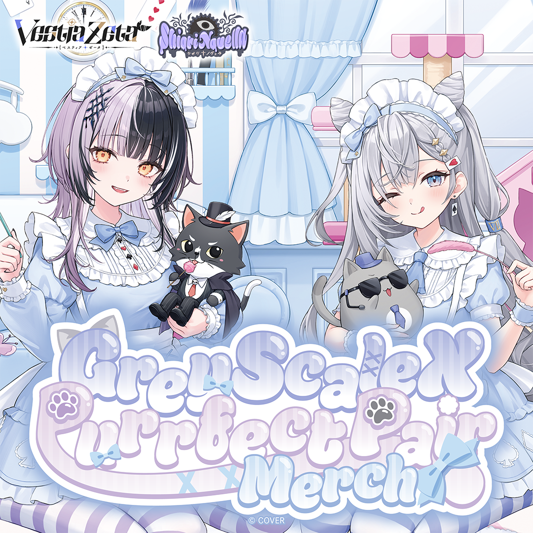 GreyScaleX Purrfect Pair Merch English cover