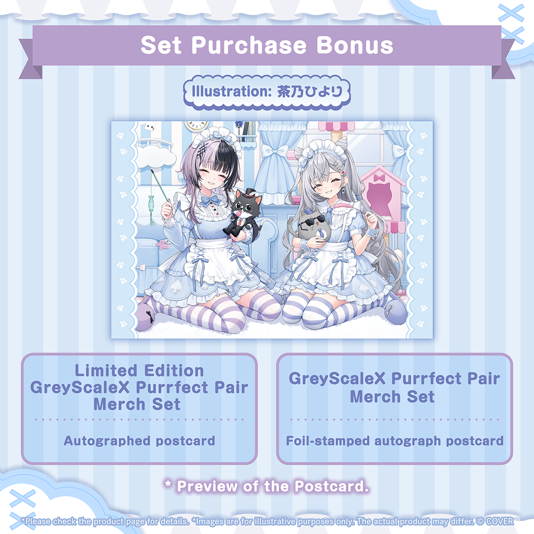 GreyScaleX Purrfect Pair Merch (EN)