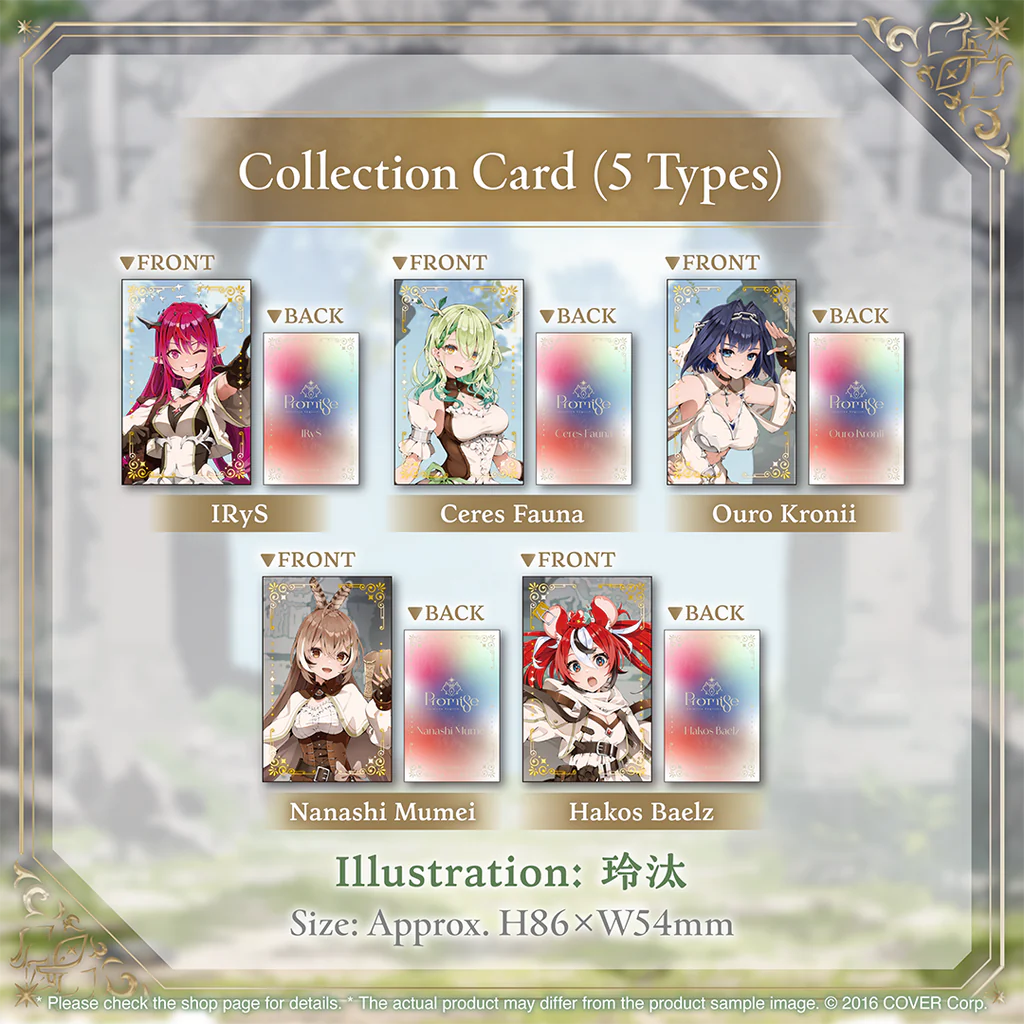 [Pre-order] hololive English -Promise- 1st Anniversary Celebration - Merch