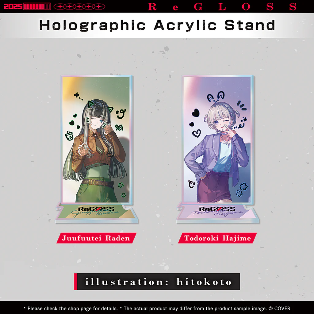 [Pre-order] ReGLOSS 2nd Anniversary Celebration - Talents Merch