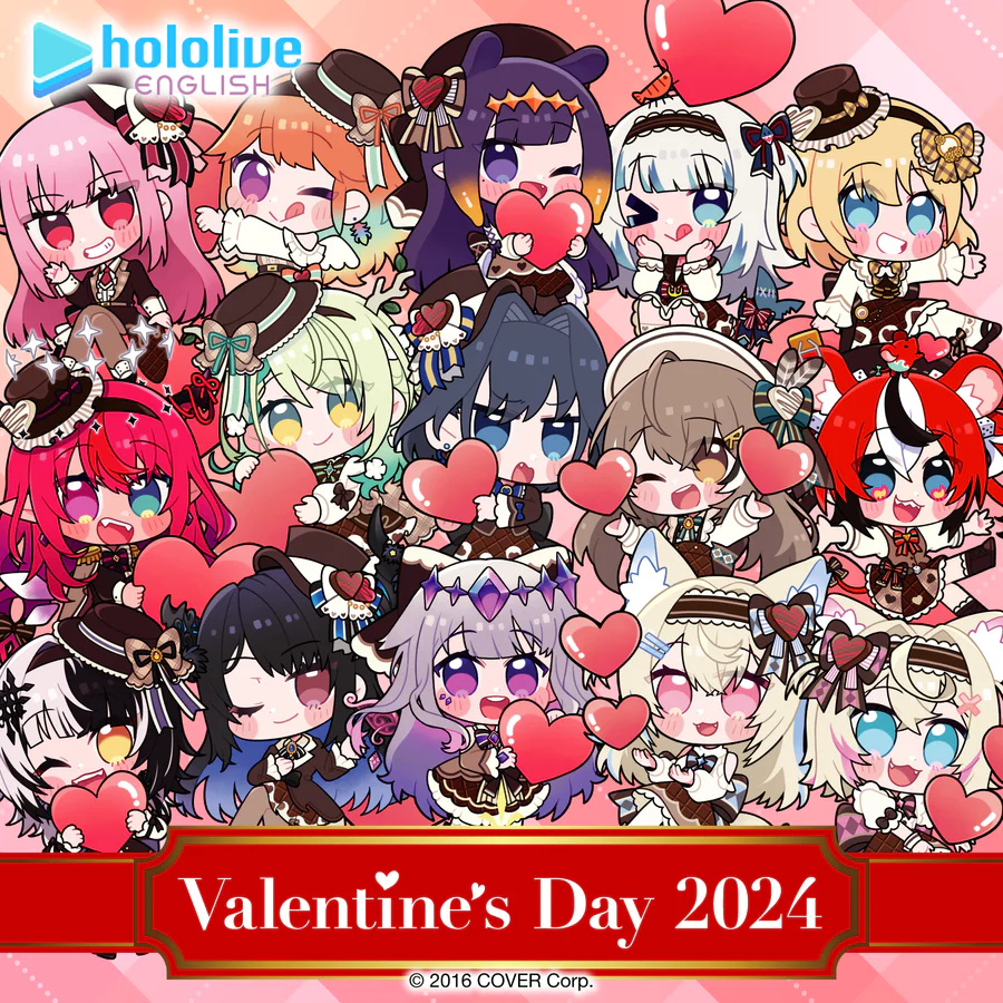 [Pre-order] hololive English Valentine's Day 2024 - Set