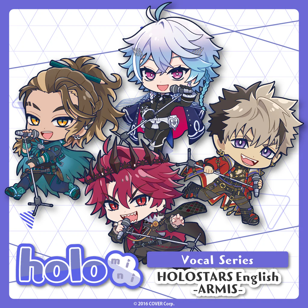 [Pre-order] holomini Vocal Series HOLOSTARS English -ARMIS-