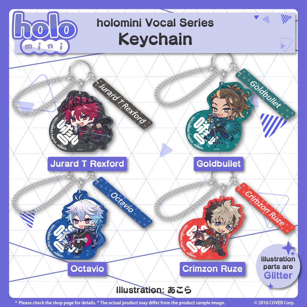 [Pre-order] holomini Vocal Series HOLOSTARS English -ARMIS-