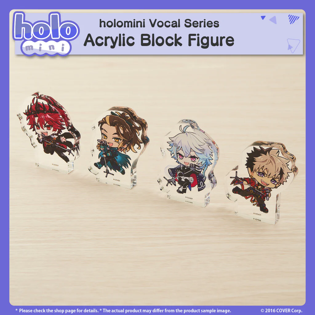 [Pre-order] holomini Vocal Series HOLOSTARS English -ARMIS-