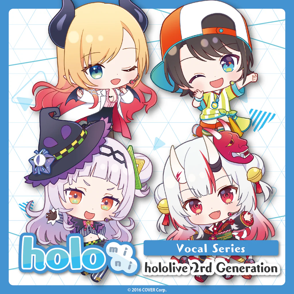 [Pre-order] holomini Vocal Series hololive 2nd Generation - Carabiner Keychain