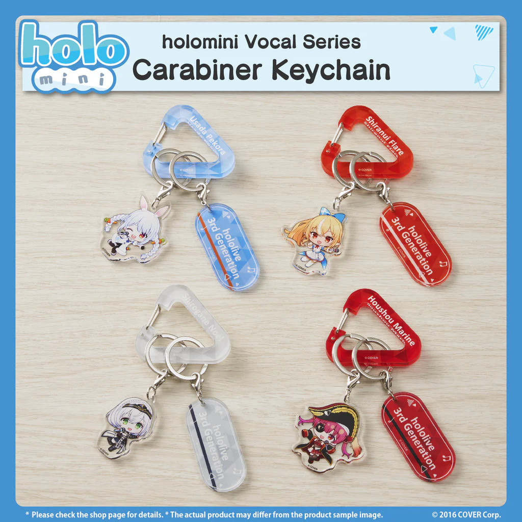 [Pre-order] holomini Vocal Series hololive 3rd Generation - Die-Cut Cushion
