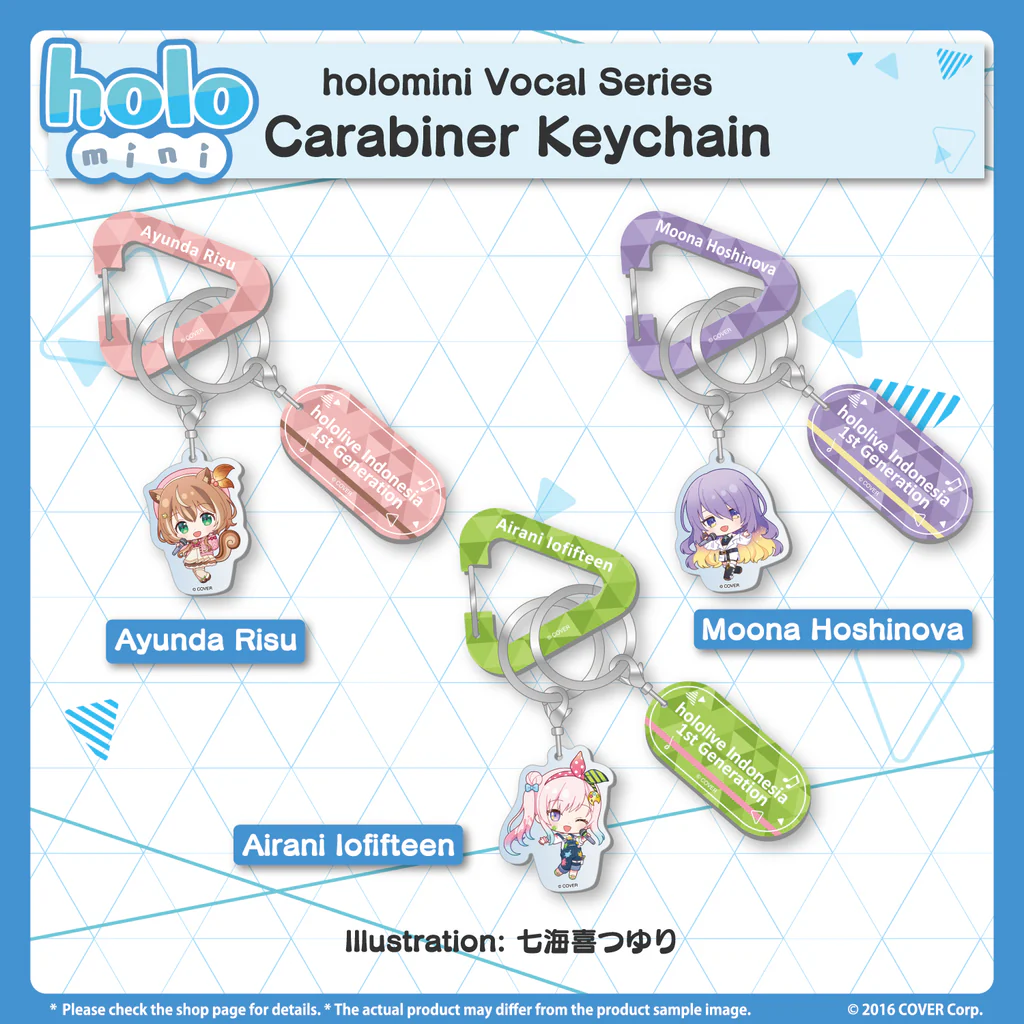 [Pre-order] holomini Vocal Series hololive Indonesia 1st Generation