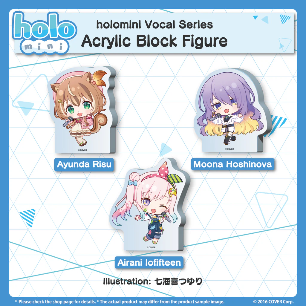 [Pre-order] holomini Vocal Series hololive Indonesia 1st Generation