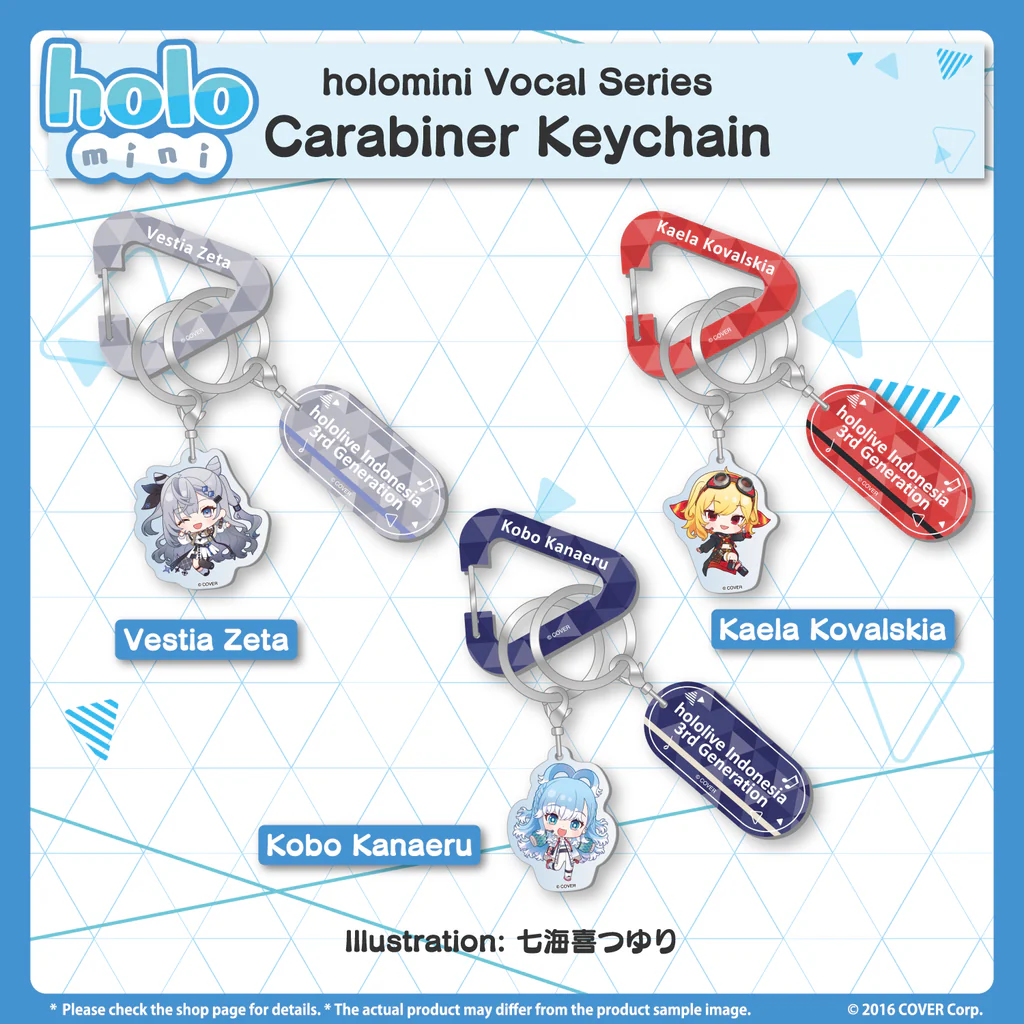 [Pre-order] holomini Vocal Series hololive Indonesia 3rd Generation